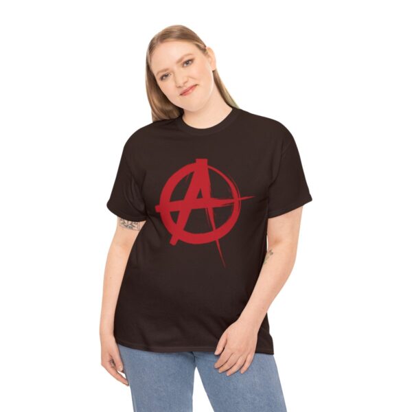 Anarchy – Heavy Cotton Tee Political T-Shirt