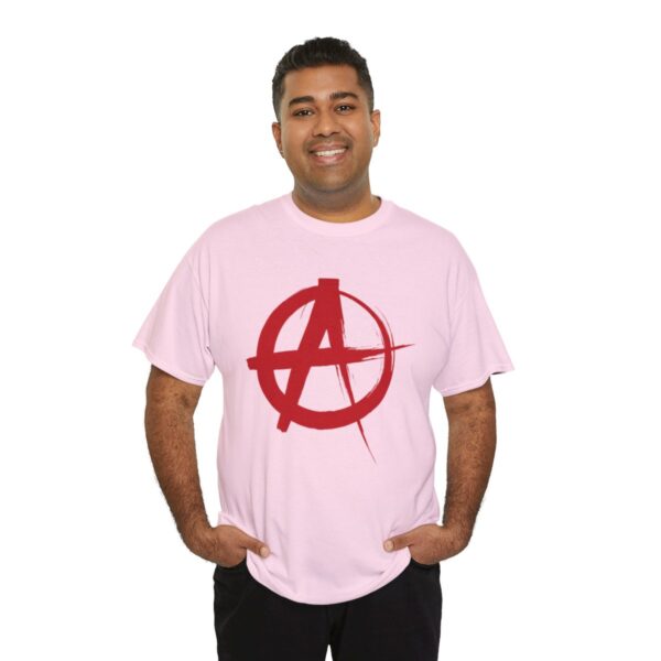 Anarchy – Heavy Cotton Tee Political T-Shirt