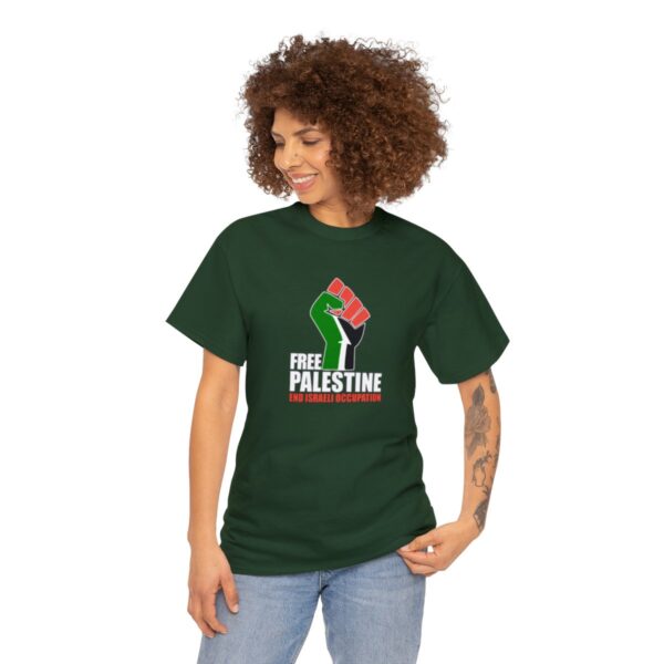 Free Palestine  – Heavy Cotton Tee Political T-Shirt