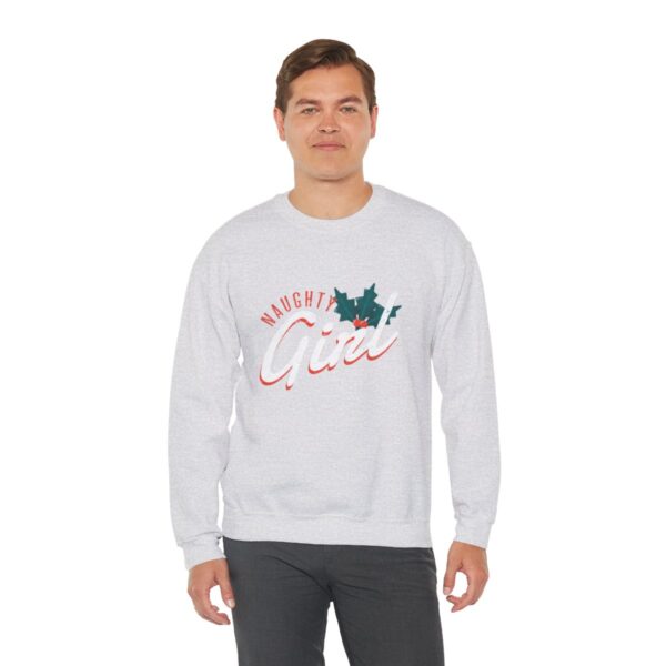 Naughty Girl – Crewneck Sweatshirt Christmas Holiday Sweater