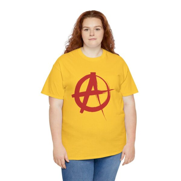 Anarchy – Heavy Cotton Tee Political T-Shirt