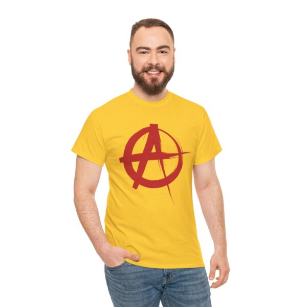 Anarchy – Heavy Cotton Tee Political T-Shirt