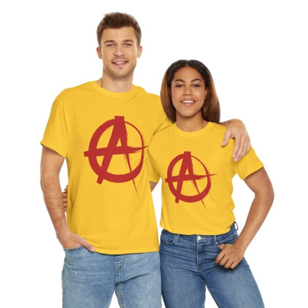 Anarchy – Heavy Cotton Tee Political T-Shirt