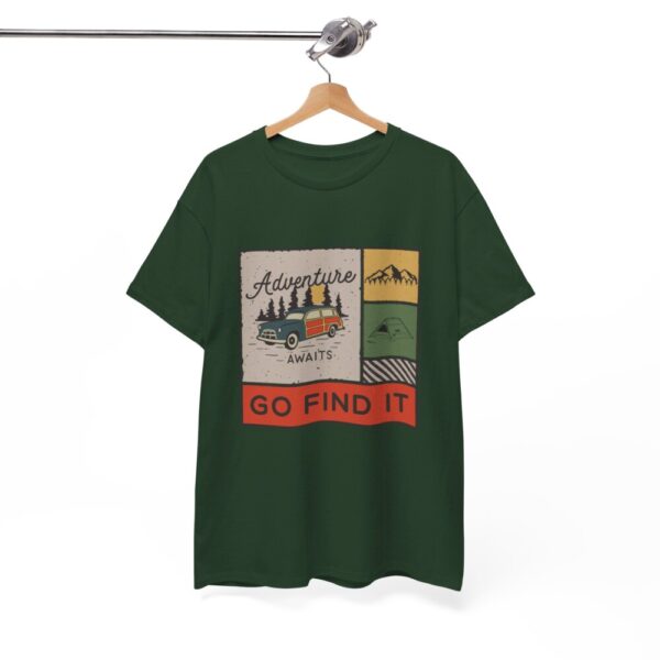 Adventure Awaits –  Heavy Cotton Tee Nature T-Shirt