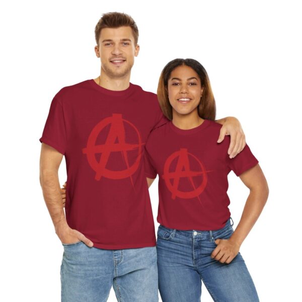 Anarchy – Heavy Cotton Tee Political T-Shirt