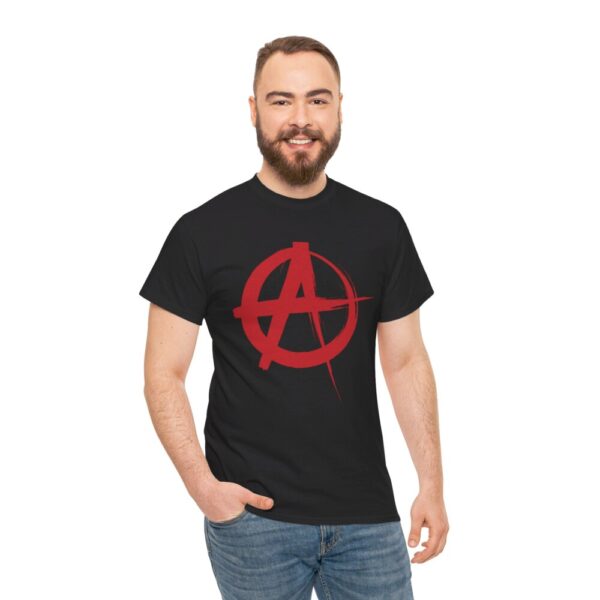 Anarchy – Heavy Cotton Tee Political T-Shirt