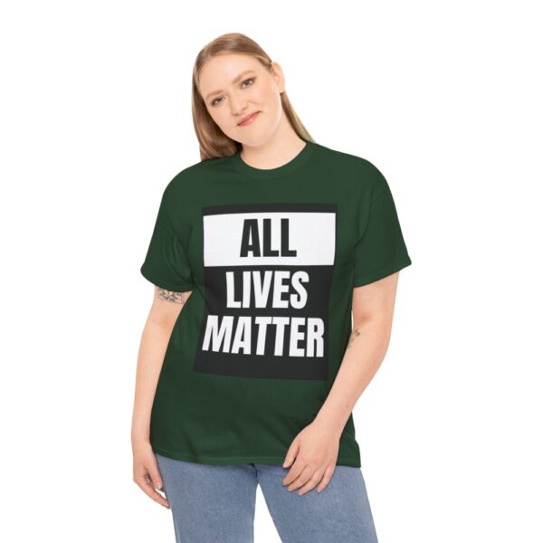 All Lives Matter – Heavy Cotton Tee Political T-Shirt