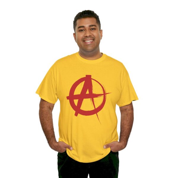 Anarchy – Heavy Cotton Tee Political T-Shirt