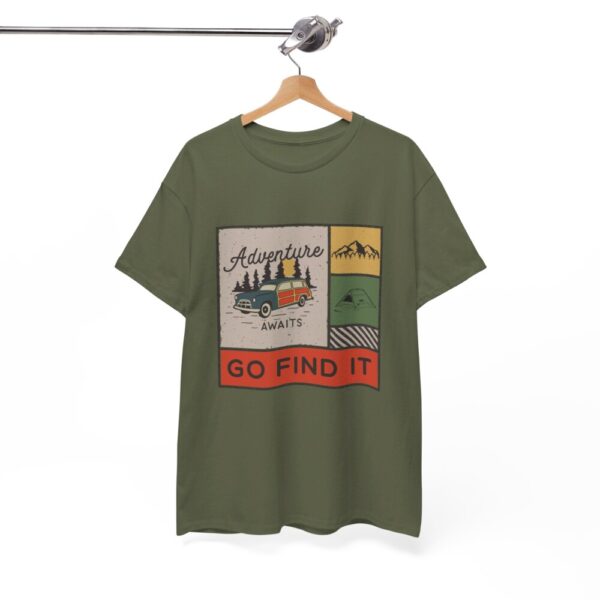 Adventure Awaits –  Heavy Cotton Tee Nature T-Shirt