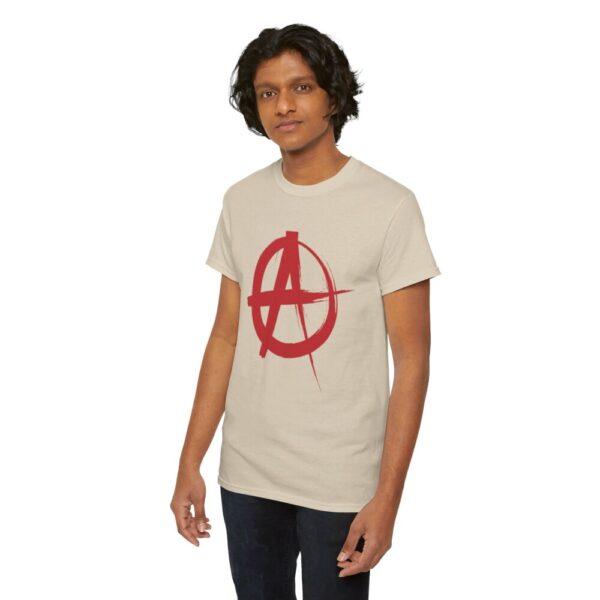 Anarchy – Heavy Cotton Tee Political T-Shirt