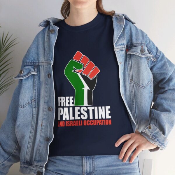 Free Palestine  – Heavy Cotton Tee Political T-Shirt