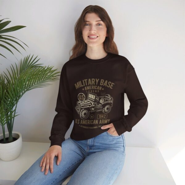 Army Jeep – Crewneck Cool Sweatshirt