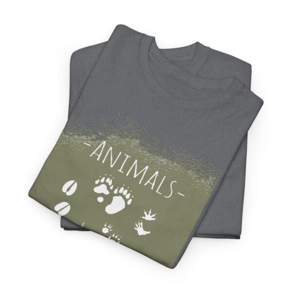 Animals Of The Woodlands – Heavy Cotton Tee Nature T-Shirt