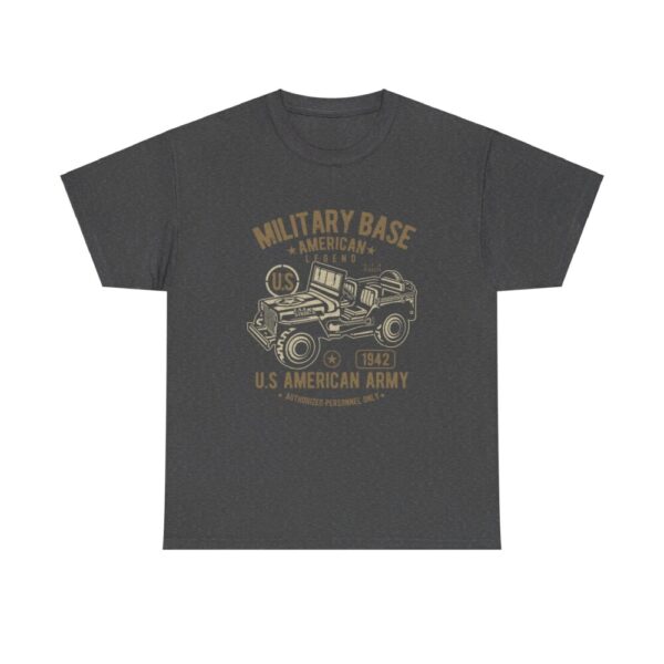 American Army Jeep – Heavy Cotton Tee Cool T-Shirt