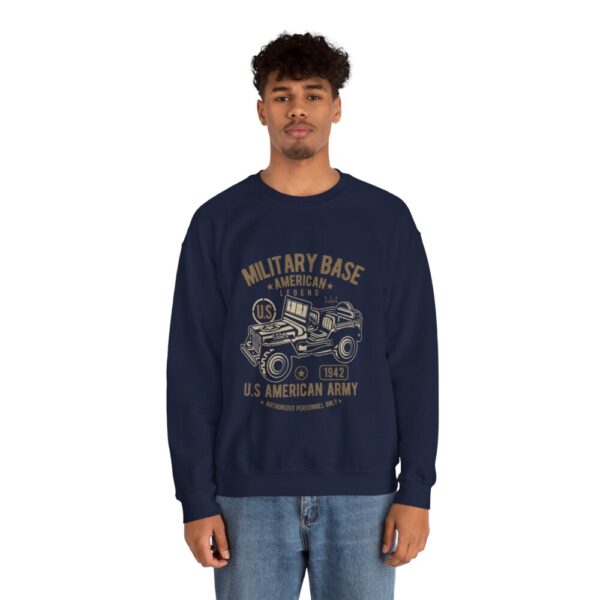 Army Jeep – Crewneck Cool Sweatshirt