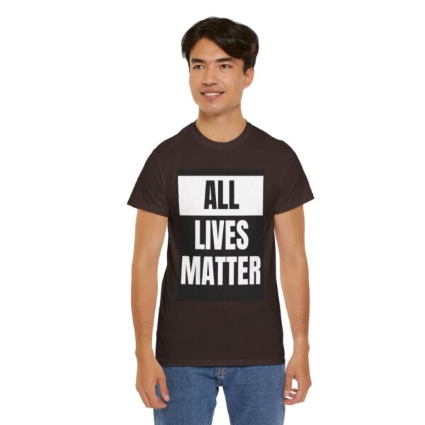 All Lives Matter – Heavy Cotton Tee Political T-Shirt