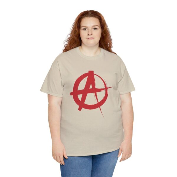 Anarchy – Heavy Cotton Tee Political T-Shirt