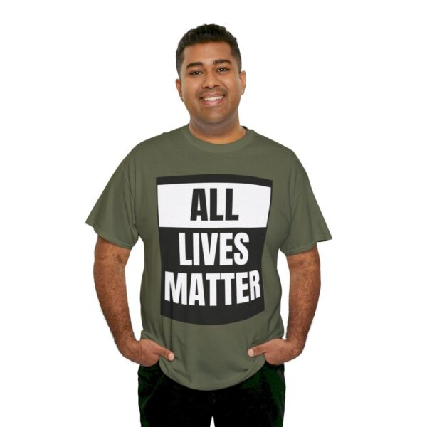 All Lives Matter – Heavy Cotton Tee Political T-Shirt