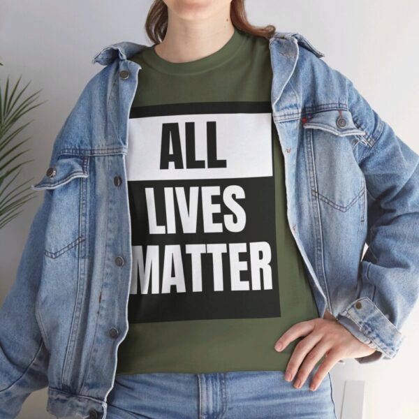 All Lives Matter – Heavy Cotton Tee Political T-Shirt