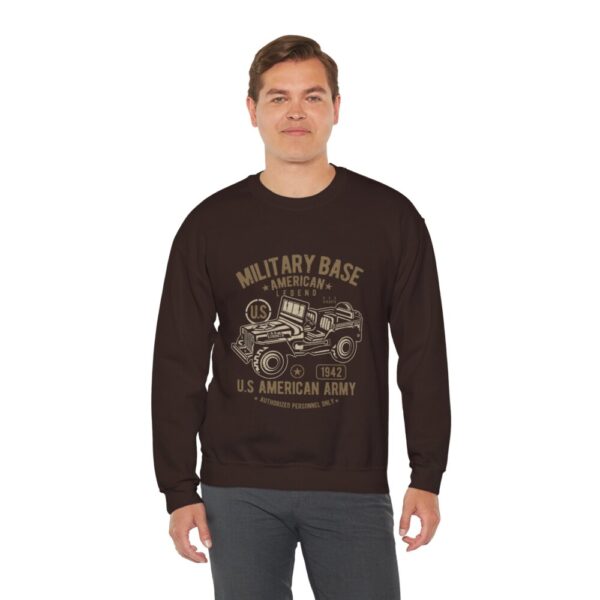 Army Jeep – Crewneck Cool Sweatshirt