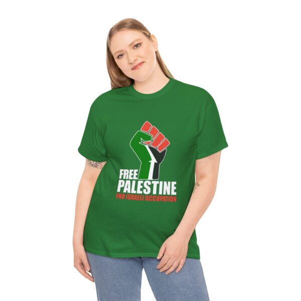 Free Palestine  – Heavy Cotton Tee Political T-Shirt