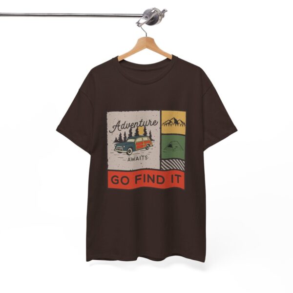 Adventure Awaits –  Heavy Cotton Tee Nature T-Shirt