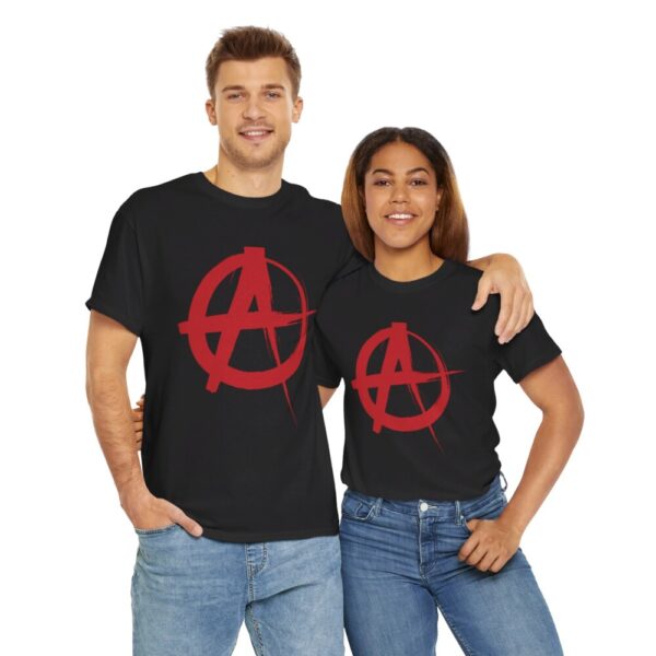 Anarchy – Heavy Cotton Tee Political T-Shirt