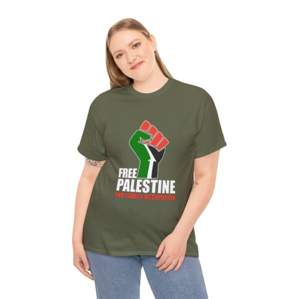 Free Palestine  – Heavy Cotton Tee Political T-Shirt