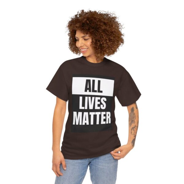 All Lives Matter – Heavy Cotton Tee Political T-Shirt