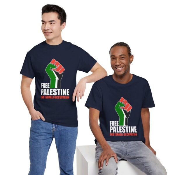 Free Palestine  – Heavy Cotton Tee Political T-Shirt