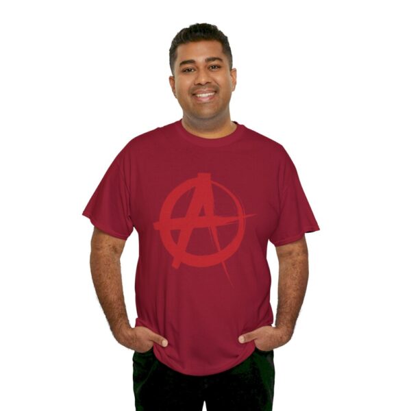 Anarchy – Heavy Cotton Tee Political T-Shirt