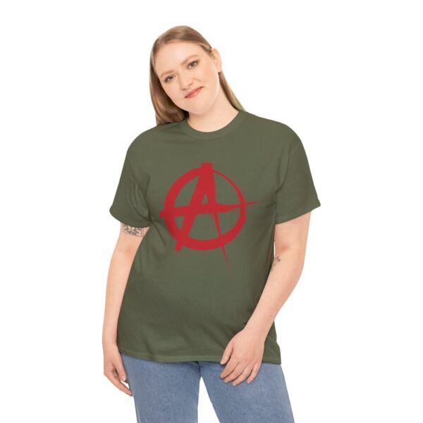 Anarchy – Heavy Cotton Tee Political T-Shirt