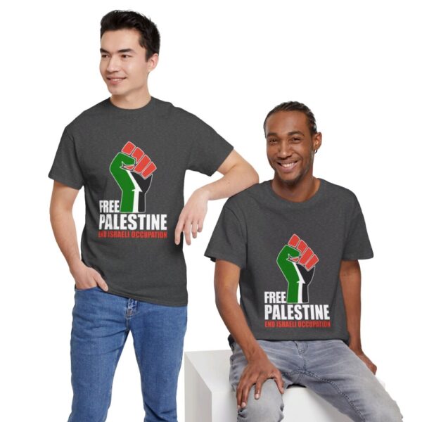 Free Palestine  – Heavy Cotton Tee Political T-Shirt