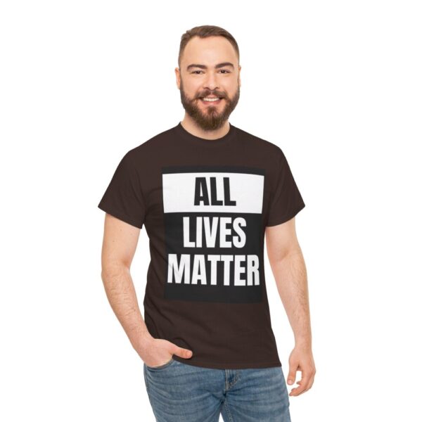 All Lives Matter – Heavy Cotton Tee Political T-Shirt