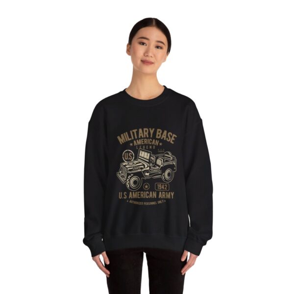 Army Jeep – Crewneck Cool Sweatshirt