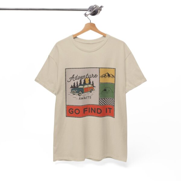 Adventure Awaits –  Heavy Cotton Tee Nature T-Shirt