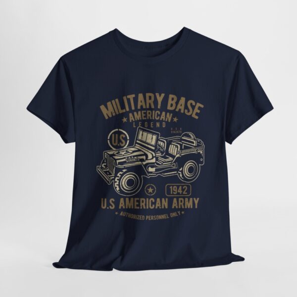 American Army Jeep – Heavy Cotton Tee Cool T-Shirt