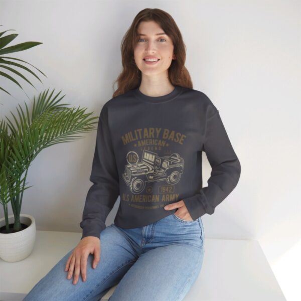 Army Jeep – Crewneck Cool Sweatshirt