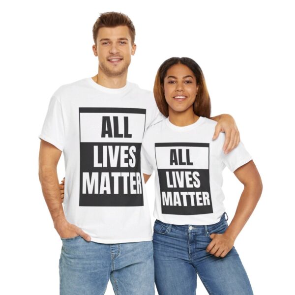 All Lives Matter – Heavy Cotton Tee Political T-Shirt