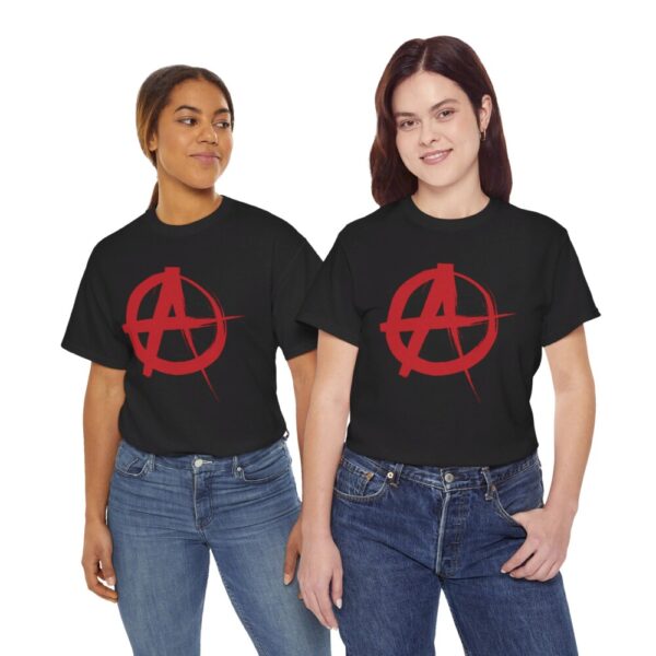 Anarchy – Heavy Cotton Tee Political T-Shirt