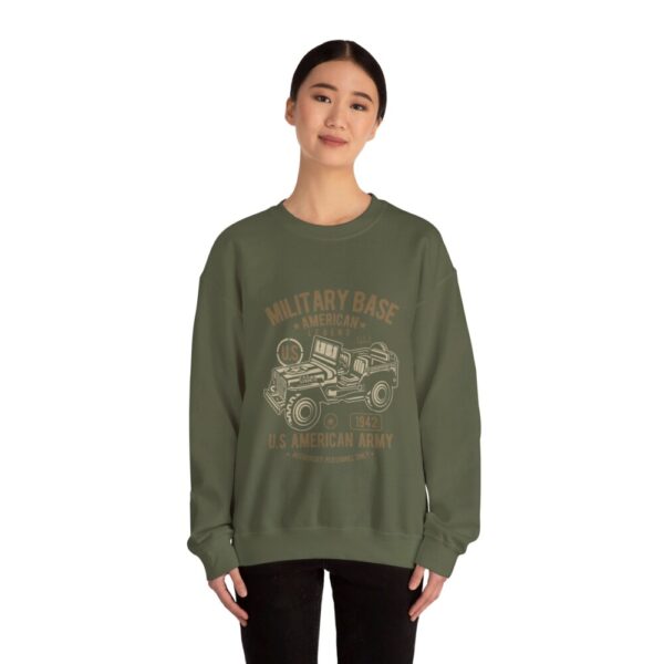 Army Jeep – Crewneck Cool Sweatshirt