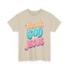 Thank God For Jesus – Heavy Cotton Tee Inspirational T-Shirt