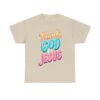 Thank God For Jesus – Heavy Cotton Tee Inspirational T-Shirt