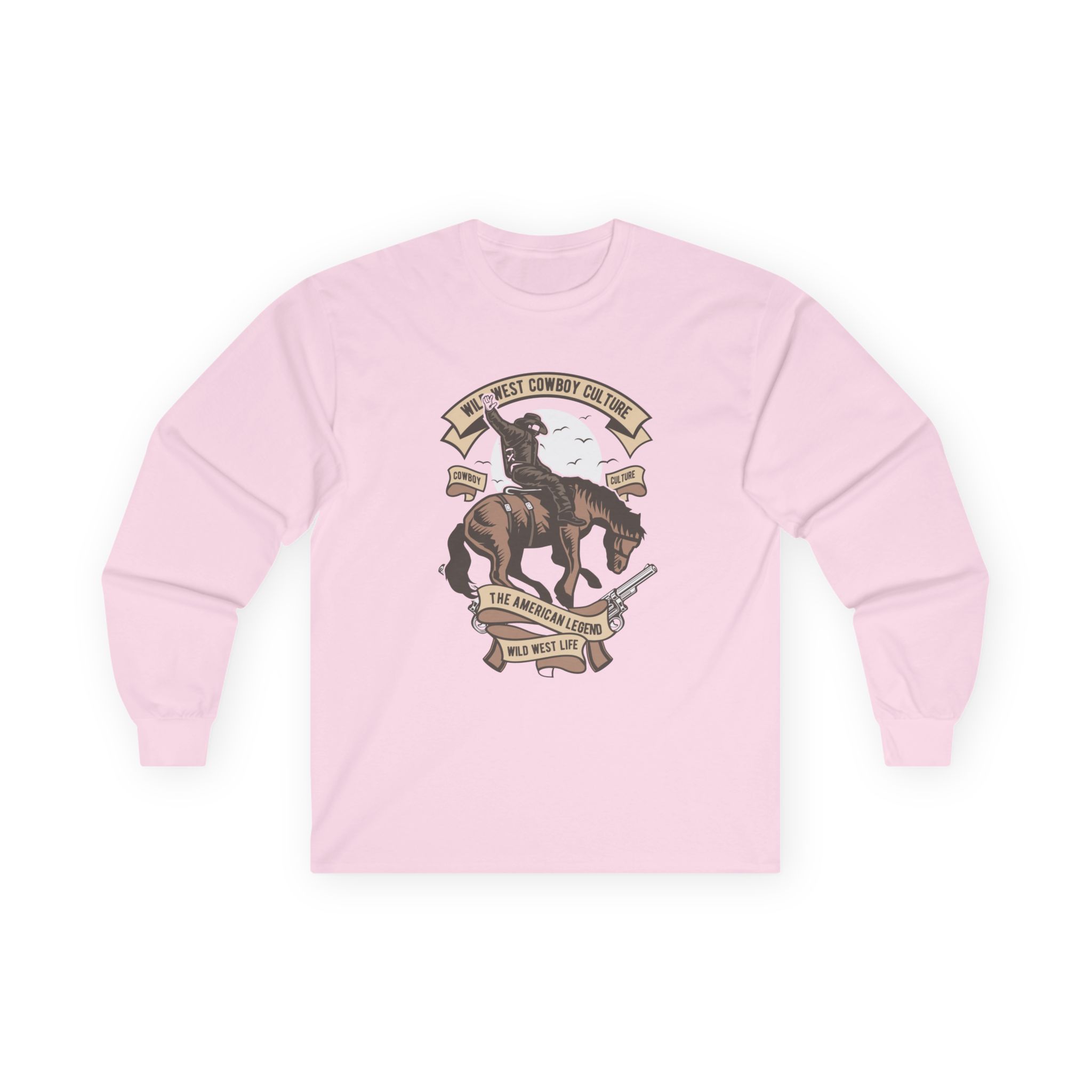 Wild West –  Long Sleeve Tee Cool T-Shirt