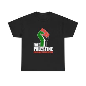 Free Palestine  - Heavy Cotton Tee Political T-Shirt