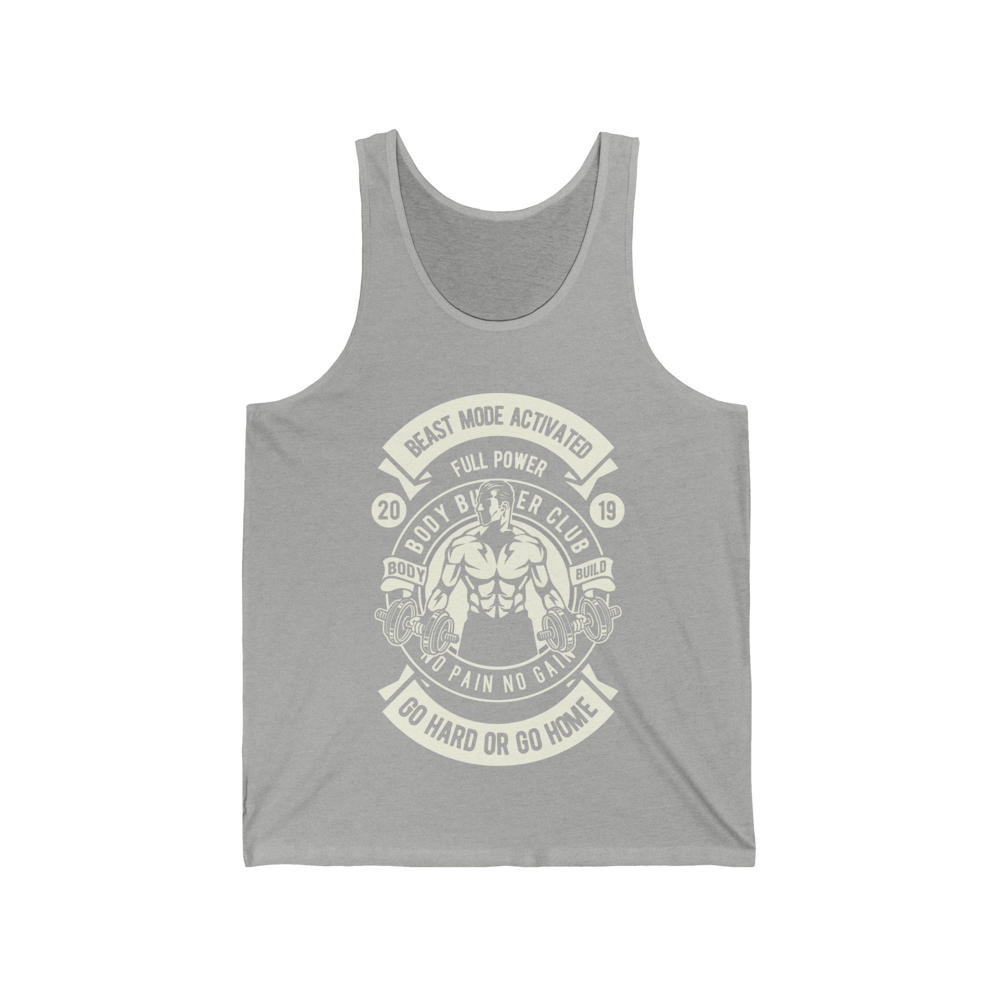 Beast Mode Activated – Jersey Tank Sports Muscle Shirt