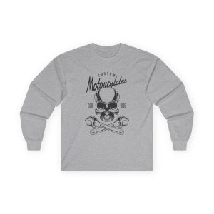 Custom Motorcycles IV - Long Sleeve Tee Biker T-Shirt