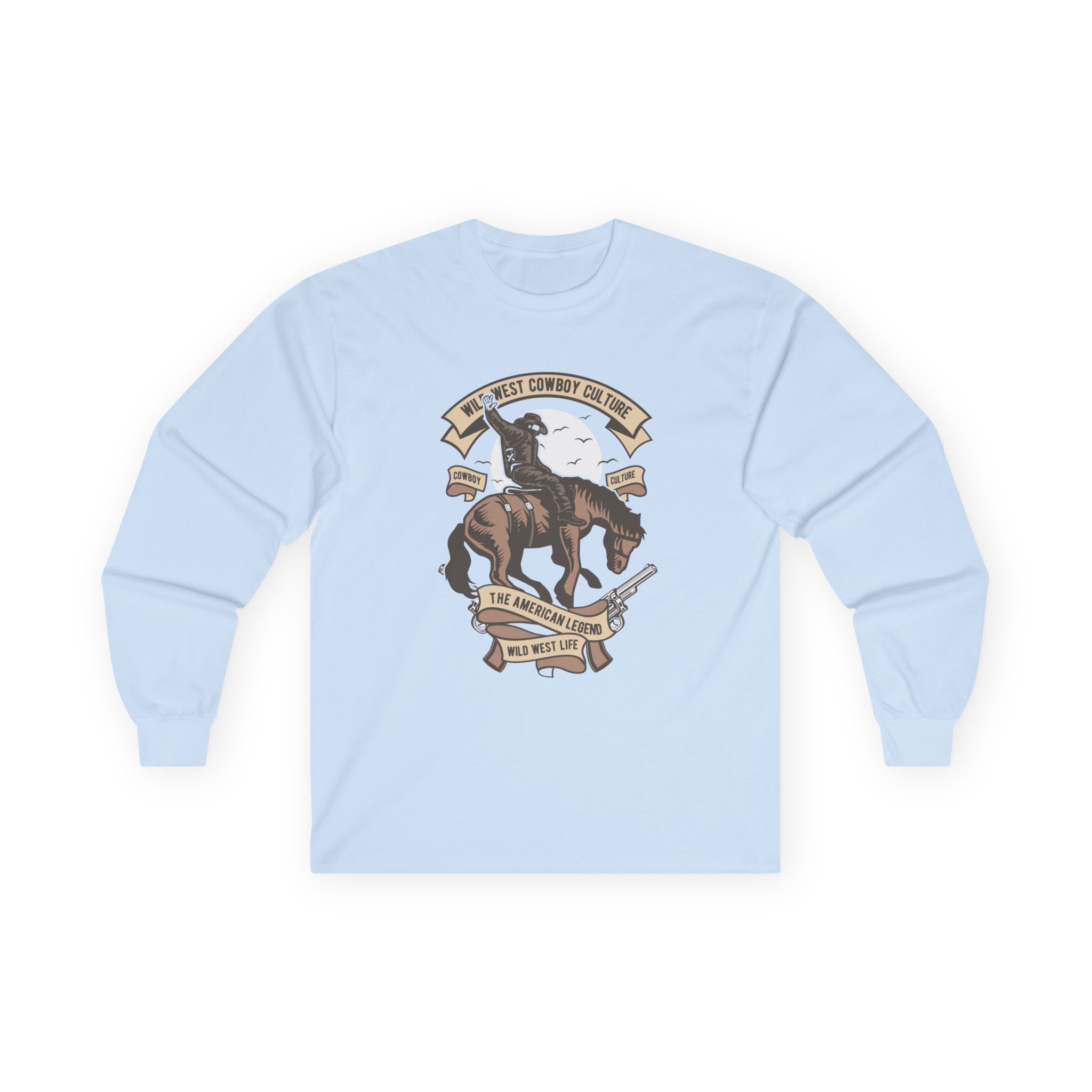 Wild West –  Long Sleeve Tee Cool T-Shirt