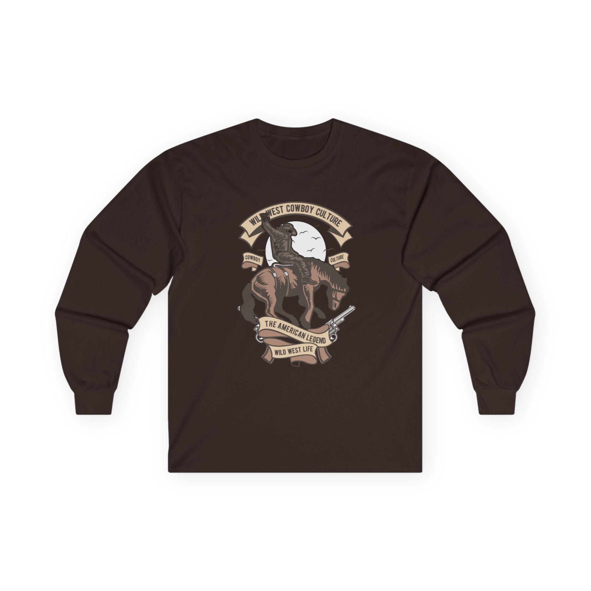 Wild West –  Long Sleeve Tee Cool T-Shirt