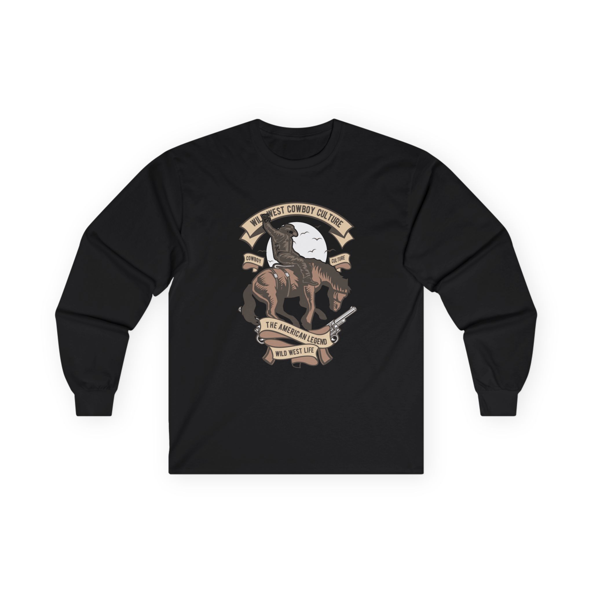 Wild West –  Long Sleeve Tee Cool T-Shirt